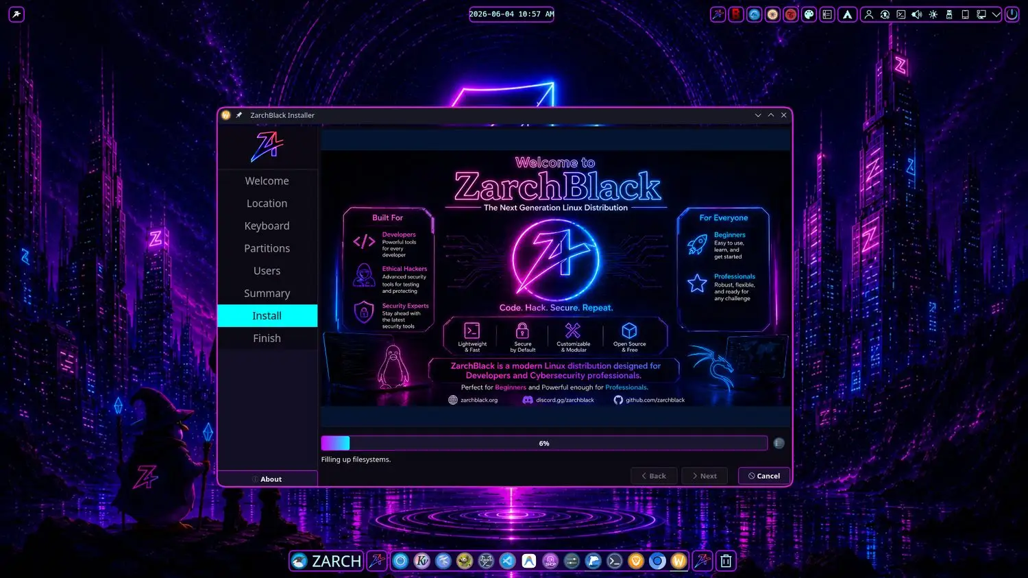 Welcome to ZarchBlack
