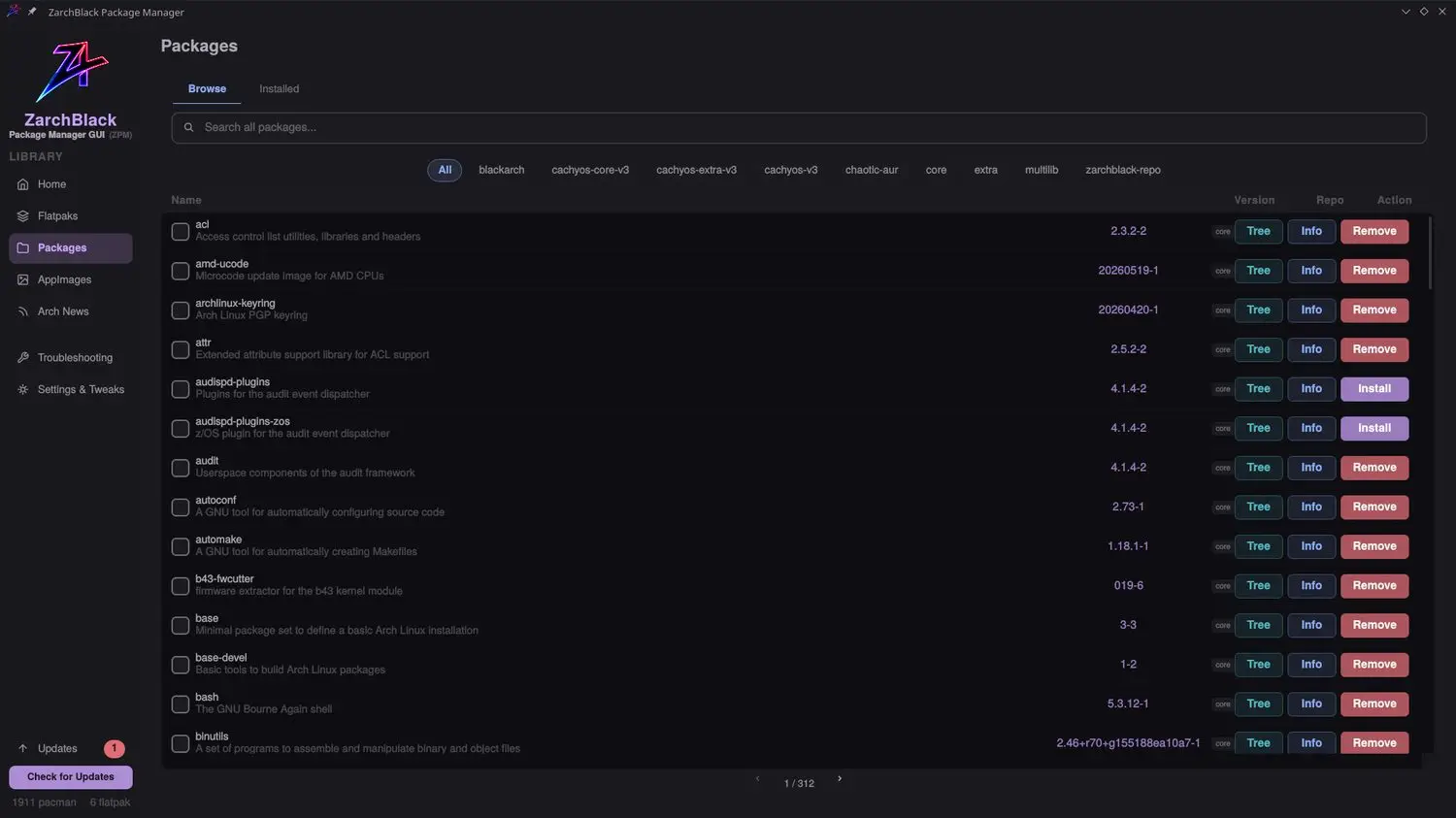 ZPM Packages